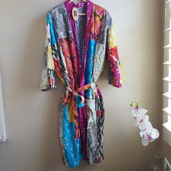 cotton sari robe